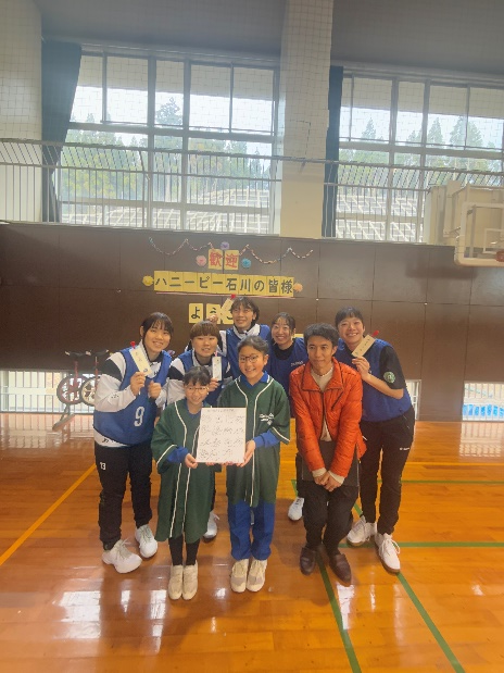 児童からのプレゼント